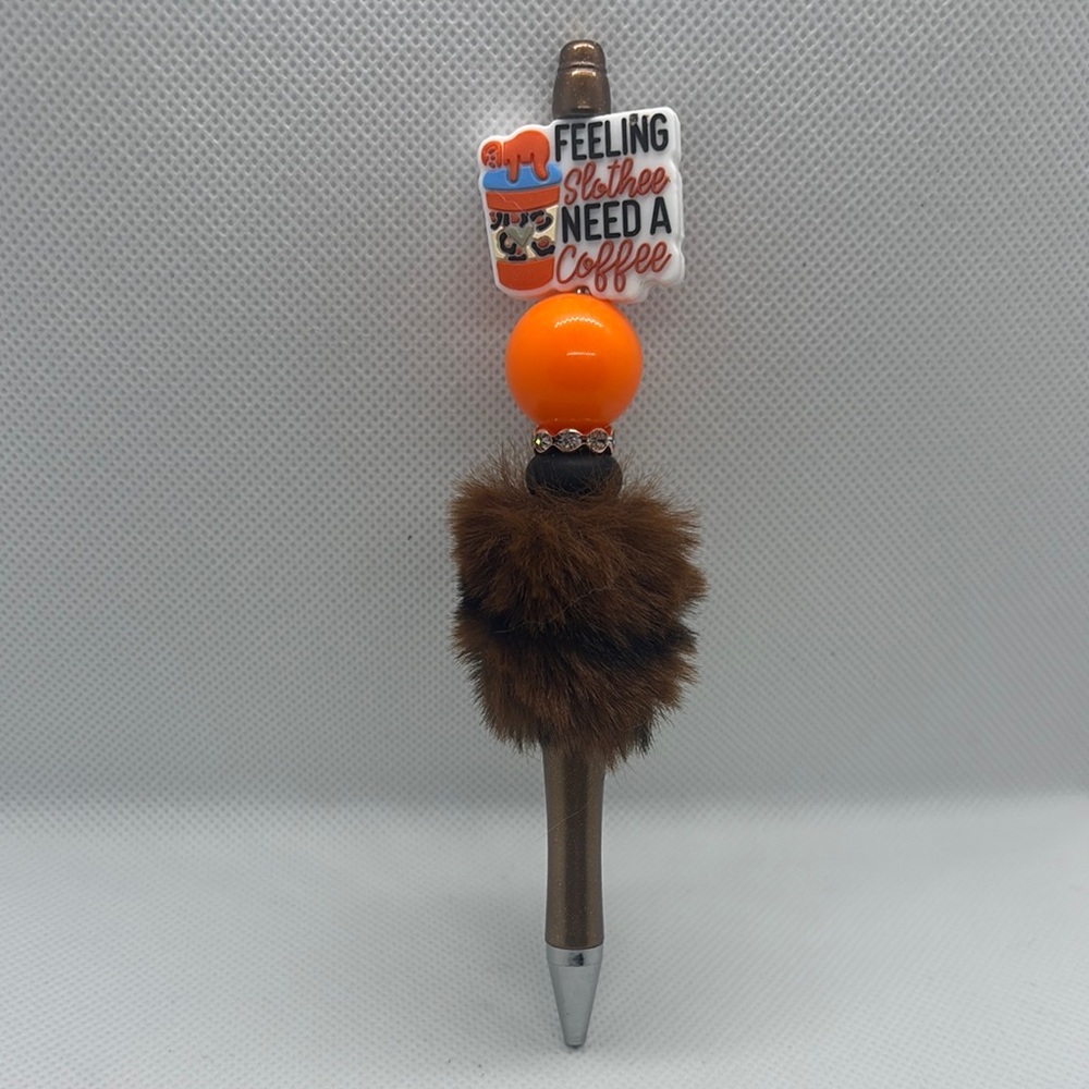 Handmade Silicone Focal Bead Decorative Pen